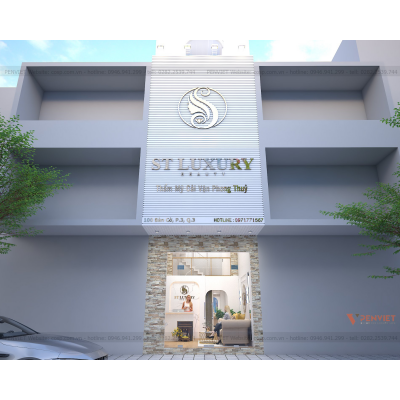 Thiết kế cửa hàng spa ST Luxury - Hồ Chí Minh
